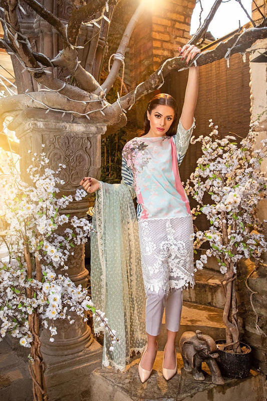 Sobia Nazir - Design 6B Lawn 2018 Vol 2