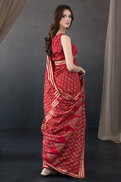 Kayseria - 3 Piece Thai Silk Saree