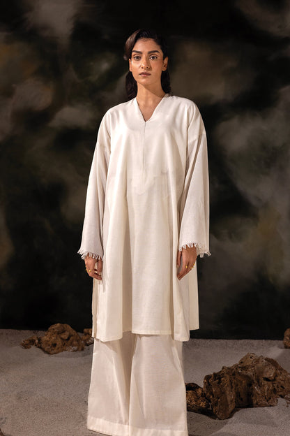 Kayseria - Sang-E-Raiza- 2 Piece Khaddar Shirt & Trouser