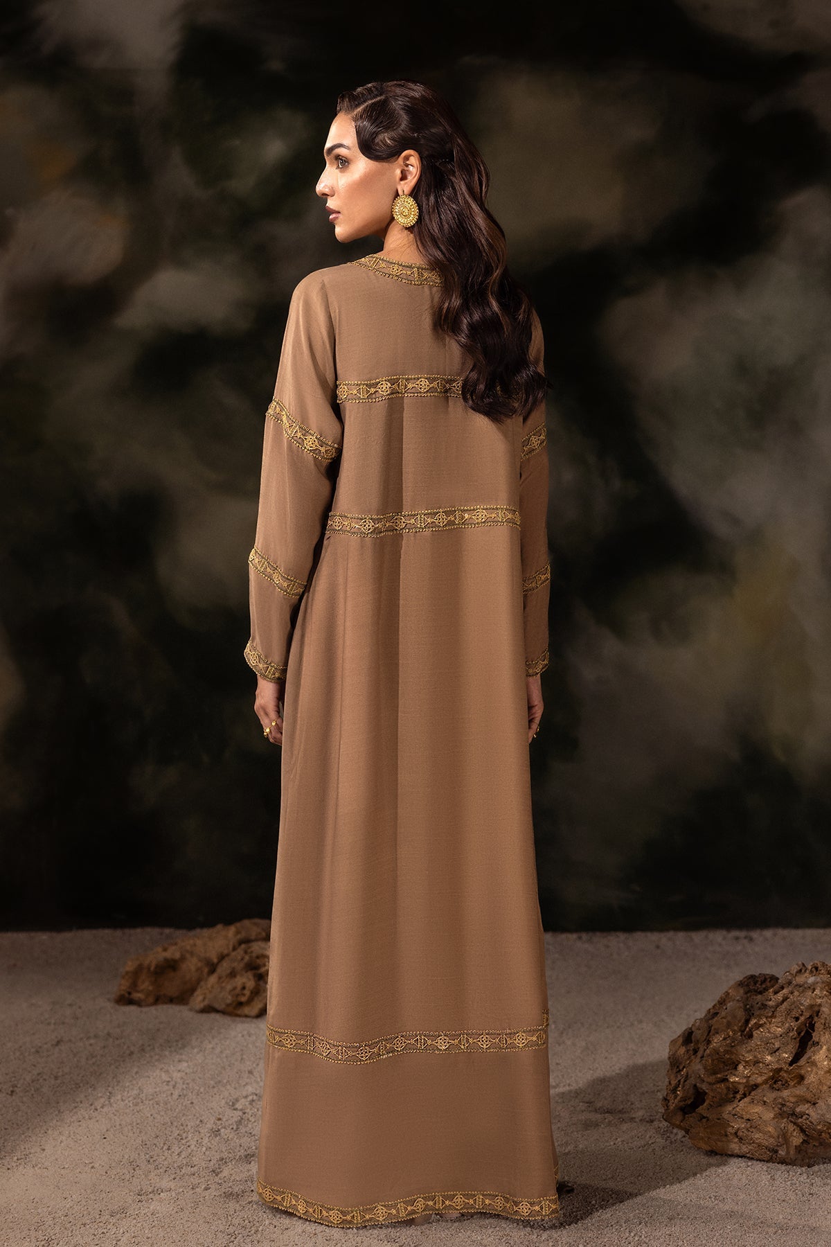 Kayseria - Aqeeq- 2 Piece Raw Silk Shirt & Shalwar