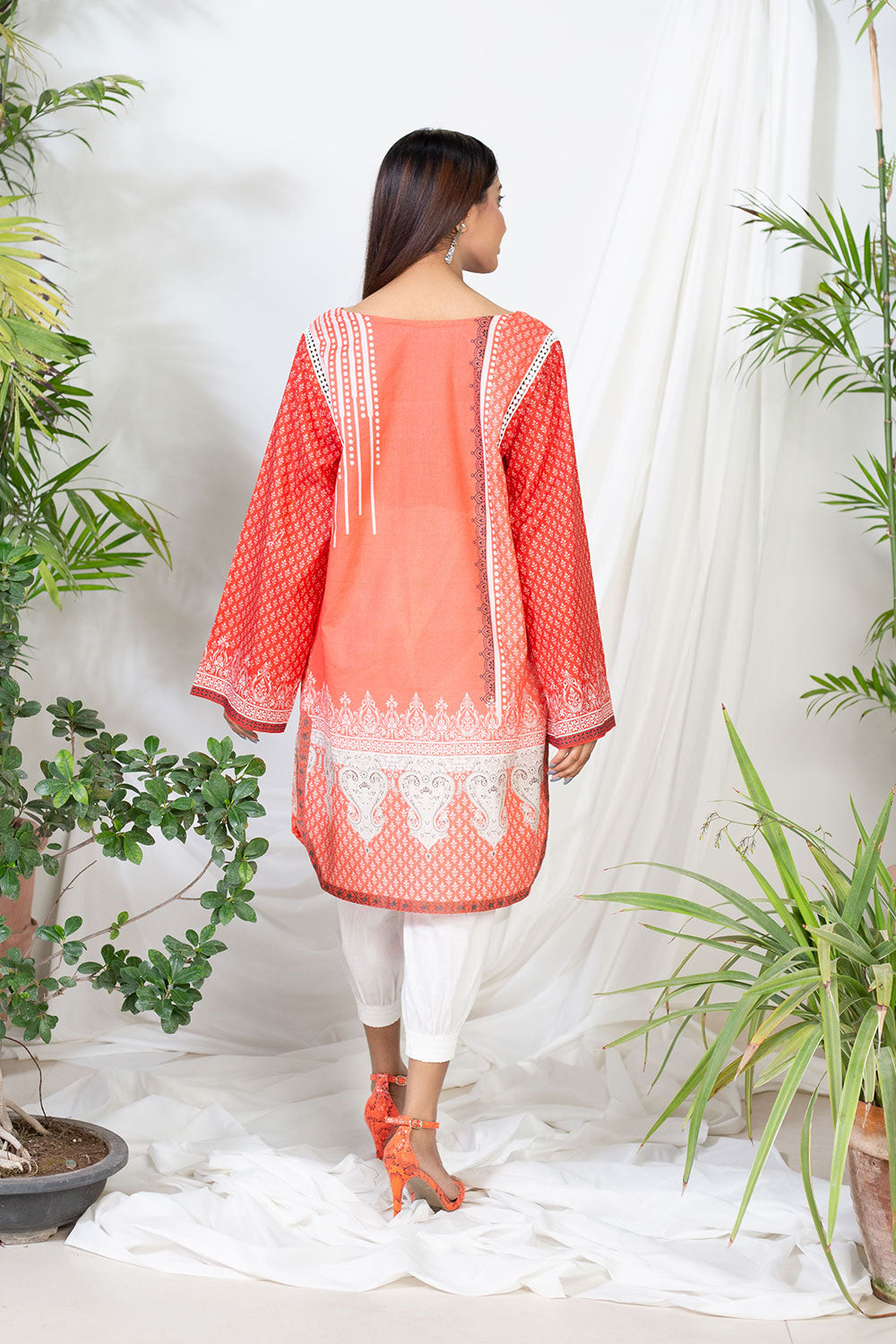 Lyla - Printed Lawn Kurta (LP21012B)