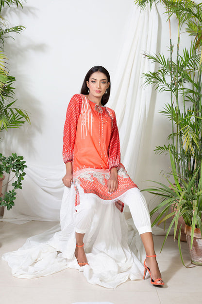 Lyla - Printed Lawn Kurta (LP21012A)