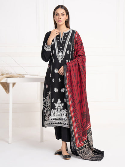 2 Piece Khaddar Suit-Embroidered(Unstitched)