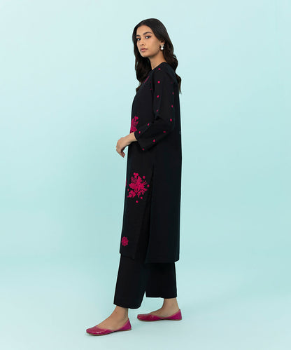 Sapphire - Embroidered Khaddar Shirt