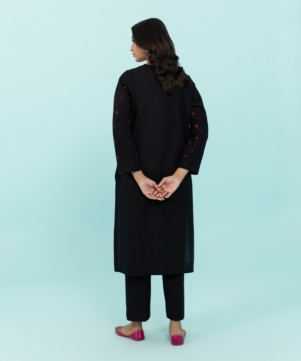 Sapphire - Embroidered Khaddar Shirt
