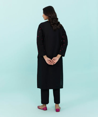 Sapphire - Embroidered Khaddar Shirt