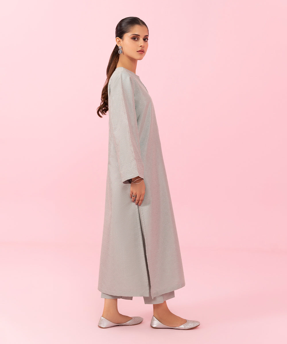Sapphire - 2 Piece - Solid Jacquard Suit