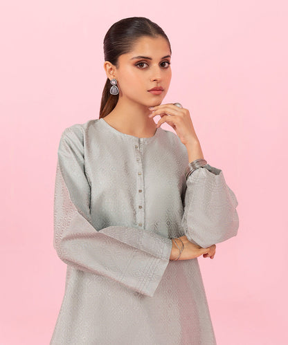 Sapphire - 2 Piece - Solid Jacquard Suit