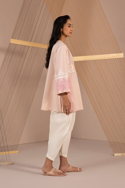 Sapphire - Embroidered Recycled Cotton Shirt