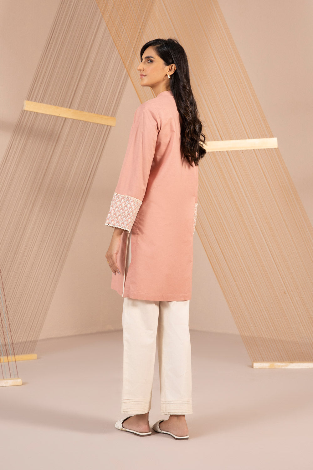 Embroidered Recycled Cotton Shirt