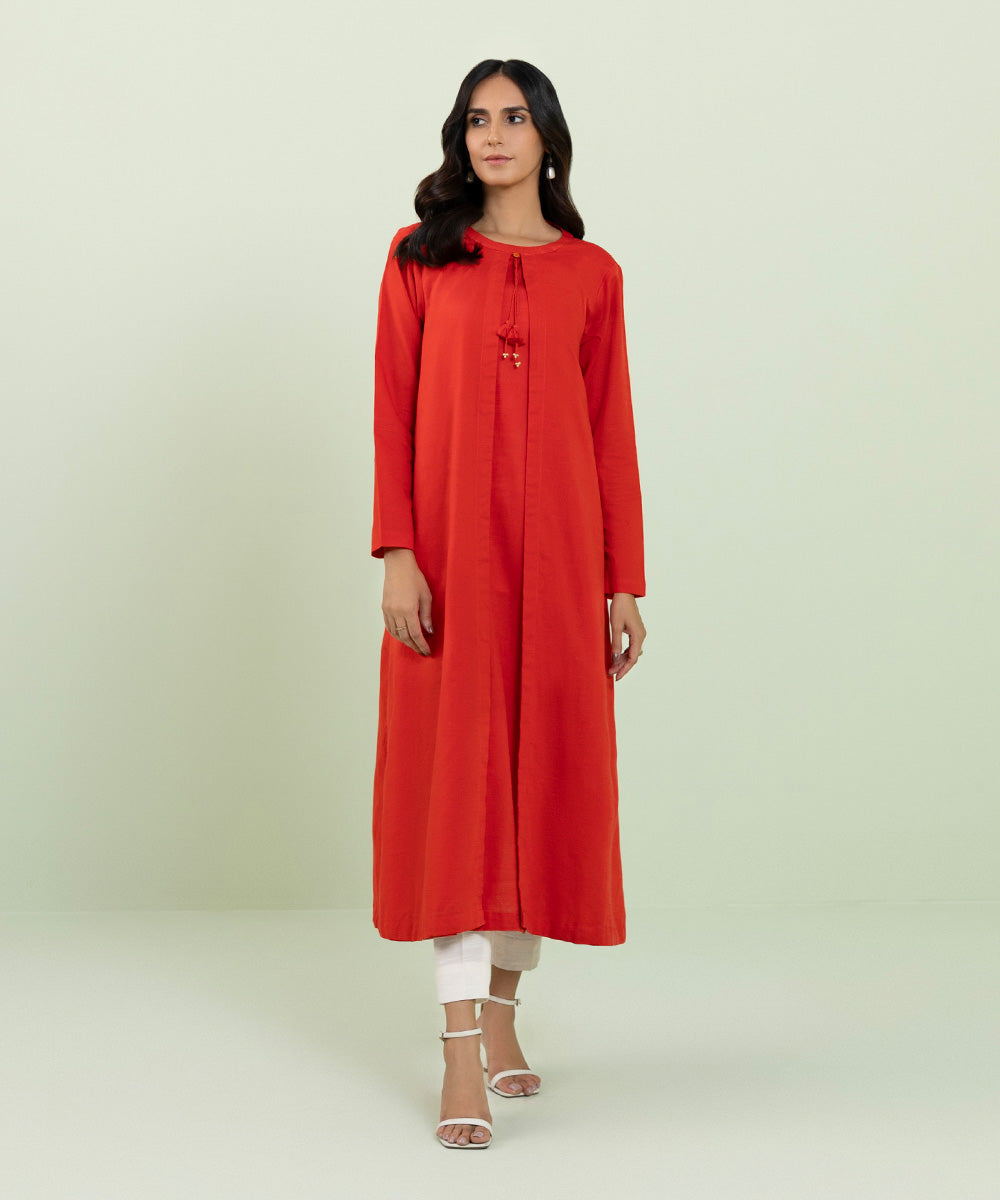 Sapphire - Recycled Cotton Flared Shirt