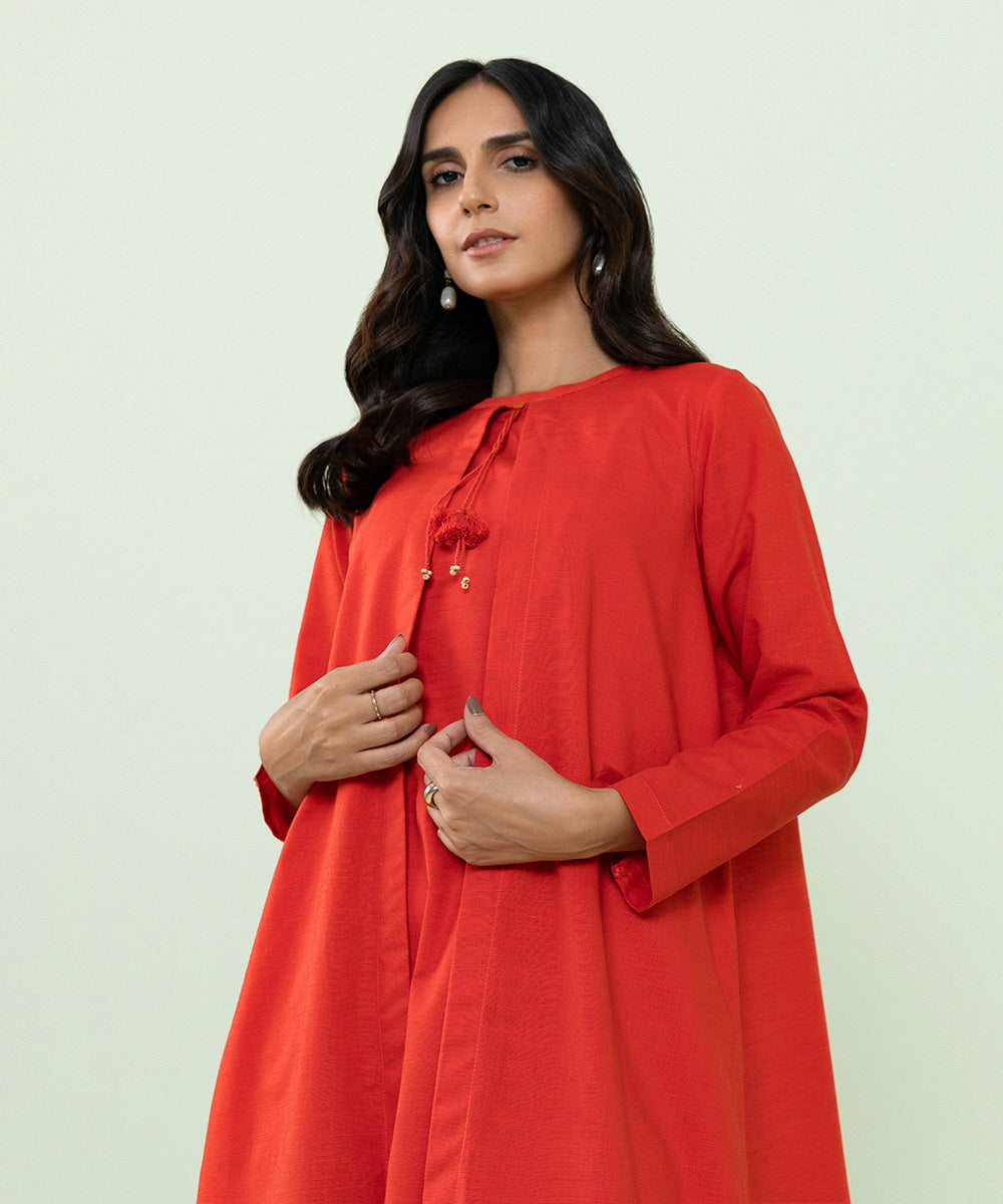 Sapphire - Recycled Cotton Flared Shirt