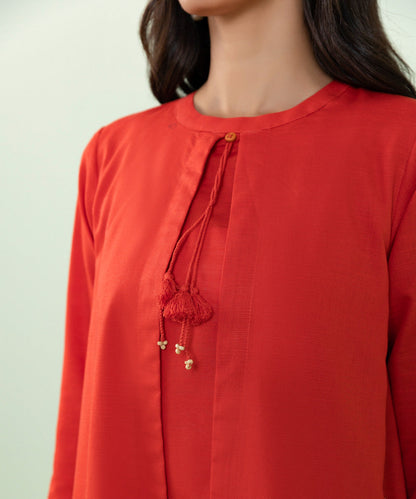 Sapphire - Recycled Cotton Flared Shirt