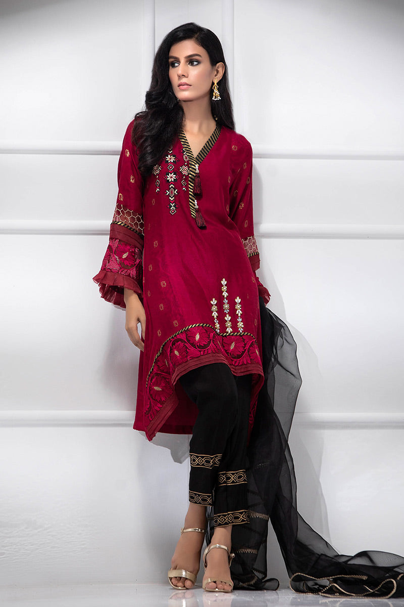 Fatima Khan - Cardinal Red