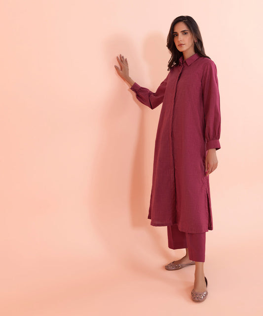 Sapphire - 2 Piece - Solid Cotton Suit