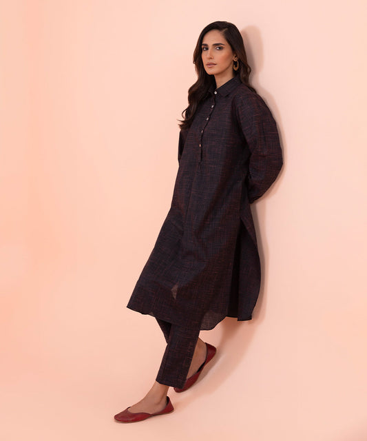 Sapphire - 2 Piece - Solid Cotton Suit