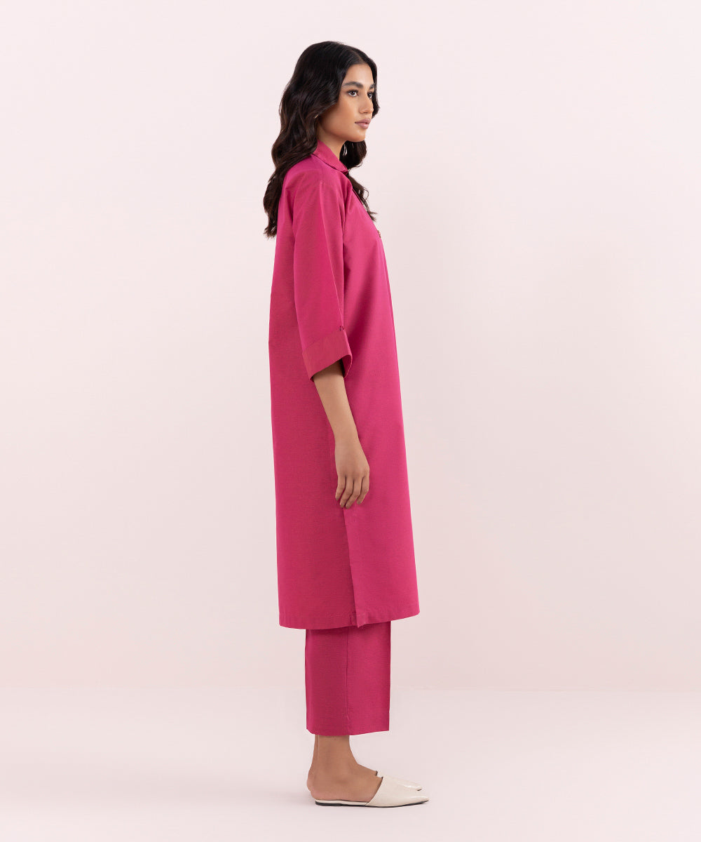 Sapphire - 2 Piece - Solid Cotton Suit