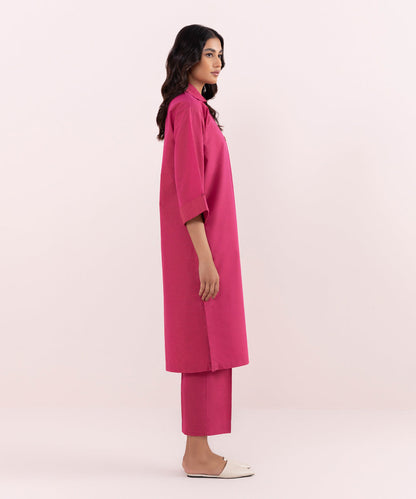 Sapphire - 2 Piece - Solid Cotton Suit