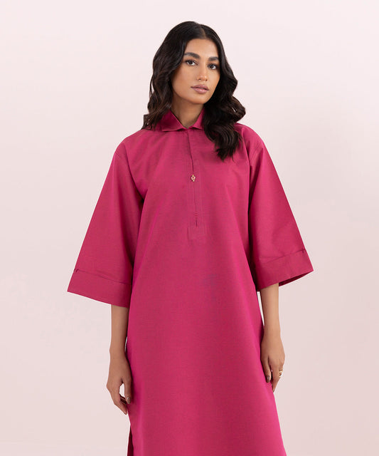 Sapphire - 2 Piece - Solid Cotton Suit