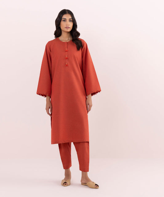 Sapphire - 2 Piece - Solid Cotton Suit