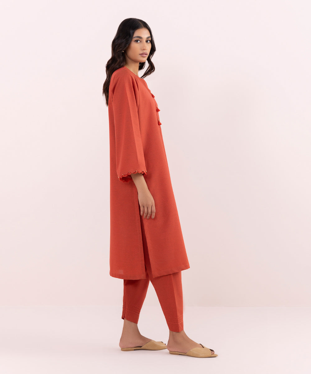 Sapphire - 2 Piece - Solid Cotton Suit