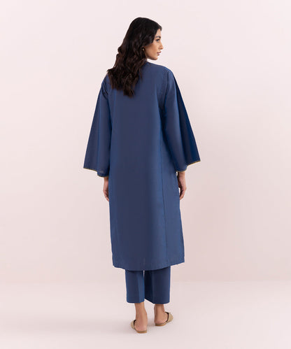 Sapphire - 2 Piece - Solid Cotton Suit