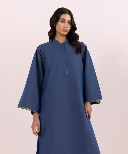 Sapphire - 2 Piece - Solid Cotton Suit