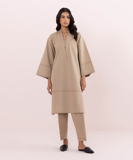 Sapphire - 2 Piece - Solid Cotton Suit