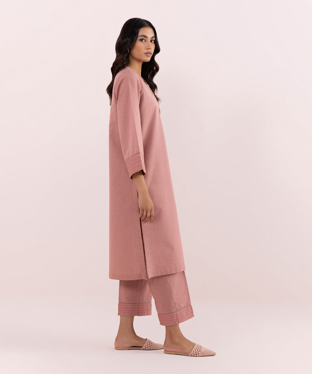 Sapphire - 2 Piece - Solid Cotton Suit