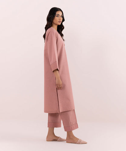 Sapphire - 2 Piece - Solid Cotton Suit