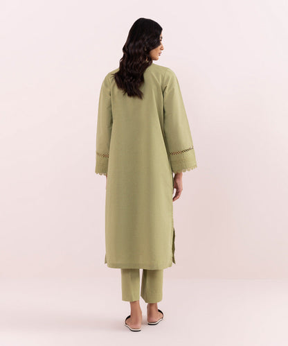 Sapphire - 2 Piece - Solid Cotton Suit