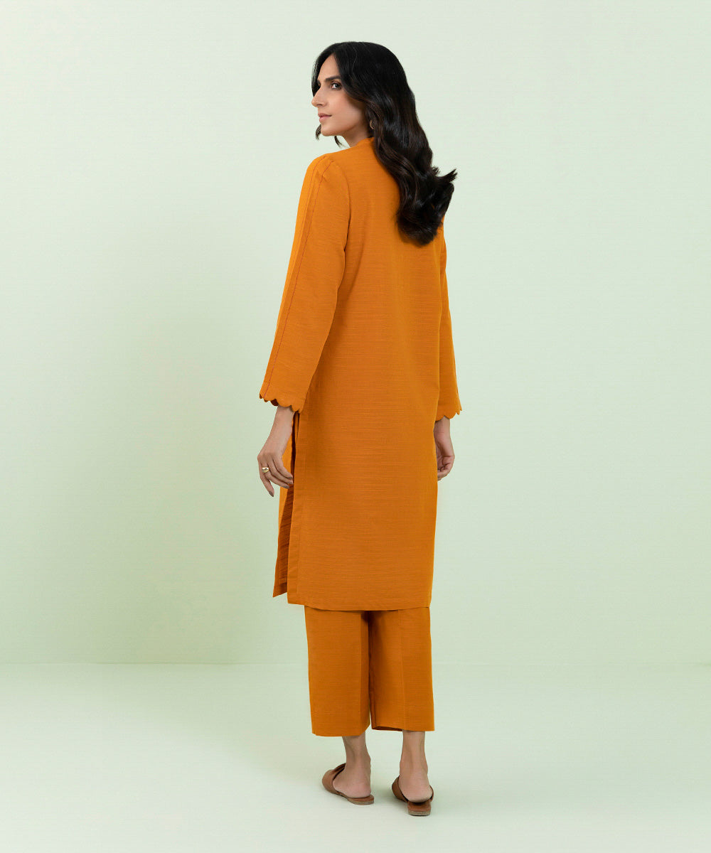 Sapphire - Solid Khaddar Shirt