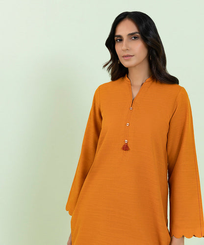 Sapphire - Solid Khaddar Shirt