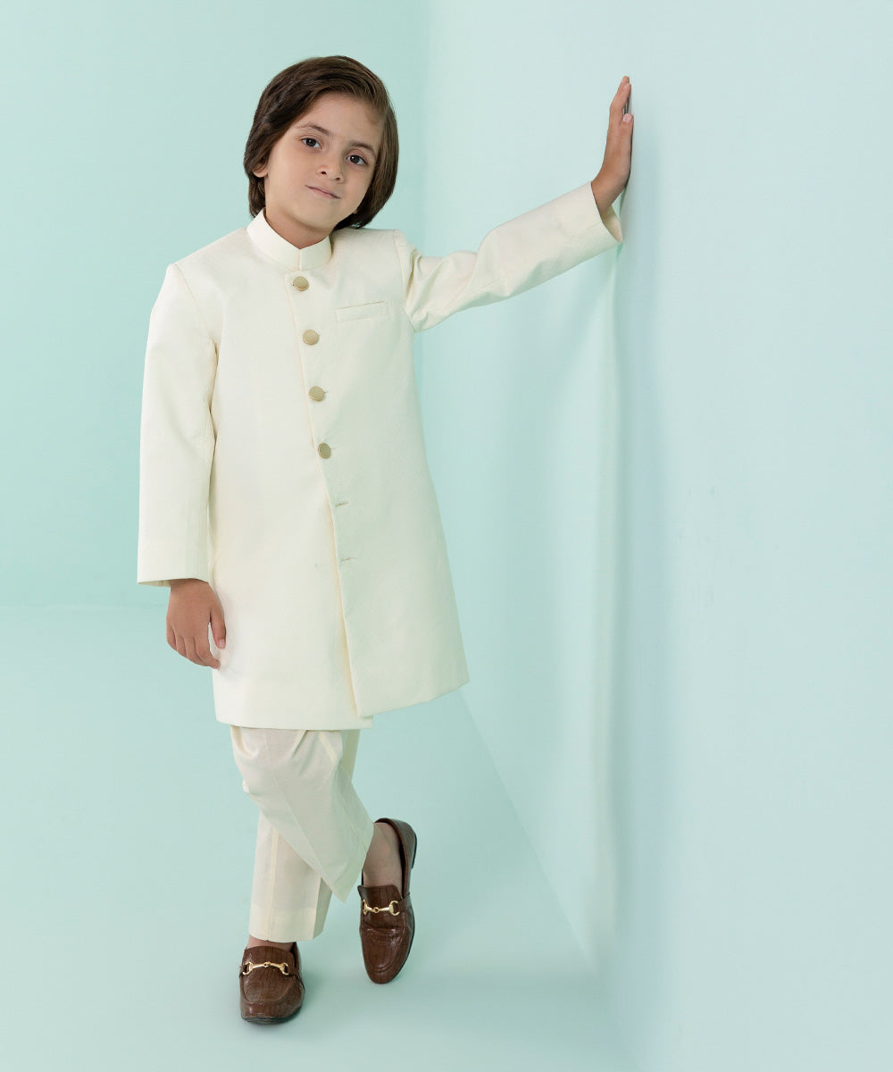 Sapphire - Jacquard Sherwani