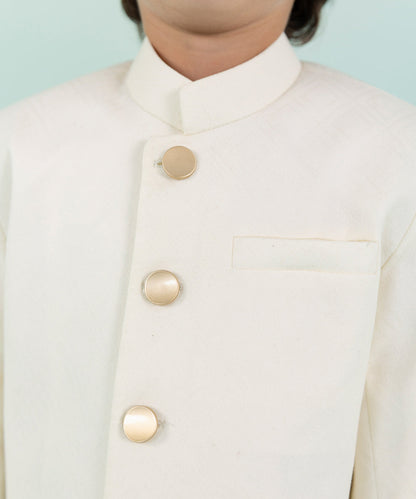 Sapphire - Jacquard Sherwani