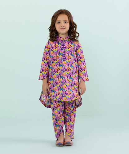Sapphire - 2 Piece - Printed Cambric Suit