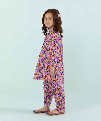 Sapphire - 2 Piece - Printed Cambric Suit