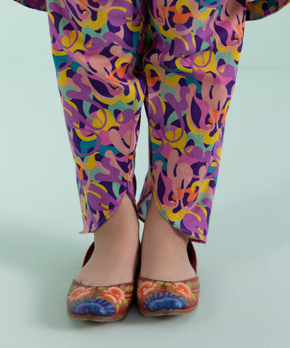 Sapphire - 2 Piece - Printed Cambric Suit