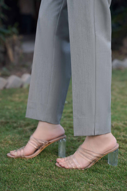 Nishat Linen - Grey Dyed Pants