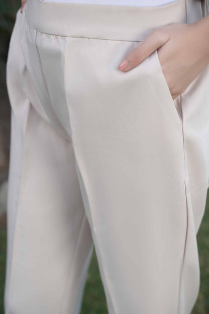 Nishat Linen - Off White Dyed Pants