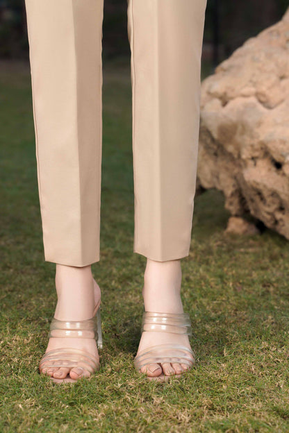 Nishat Linen - Dyed Pants-Beige