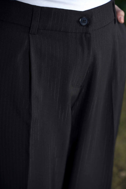 Nishat Linen - Black Dyed Pants