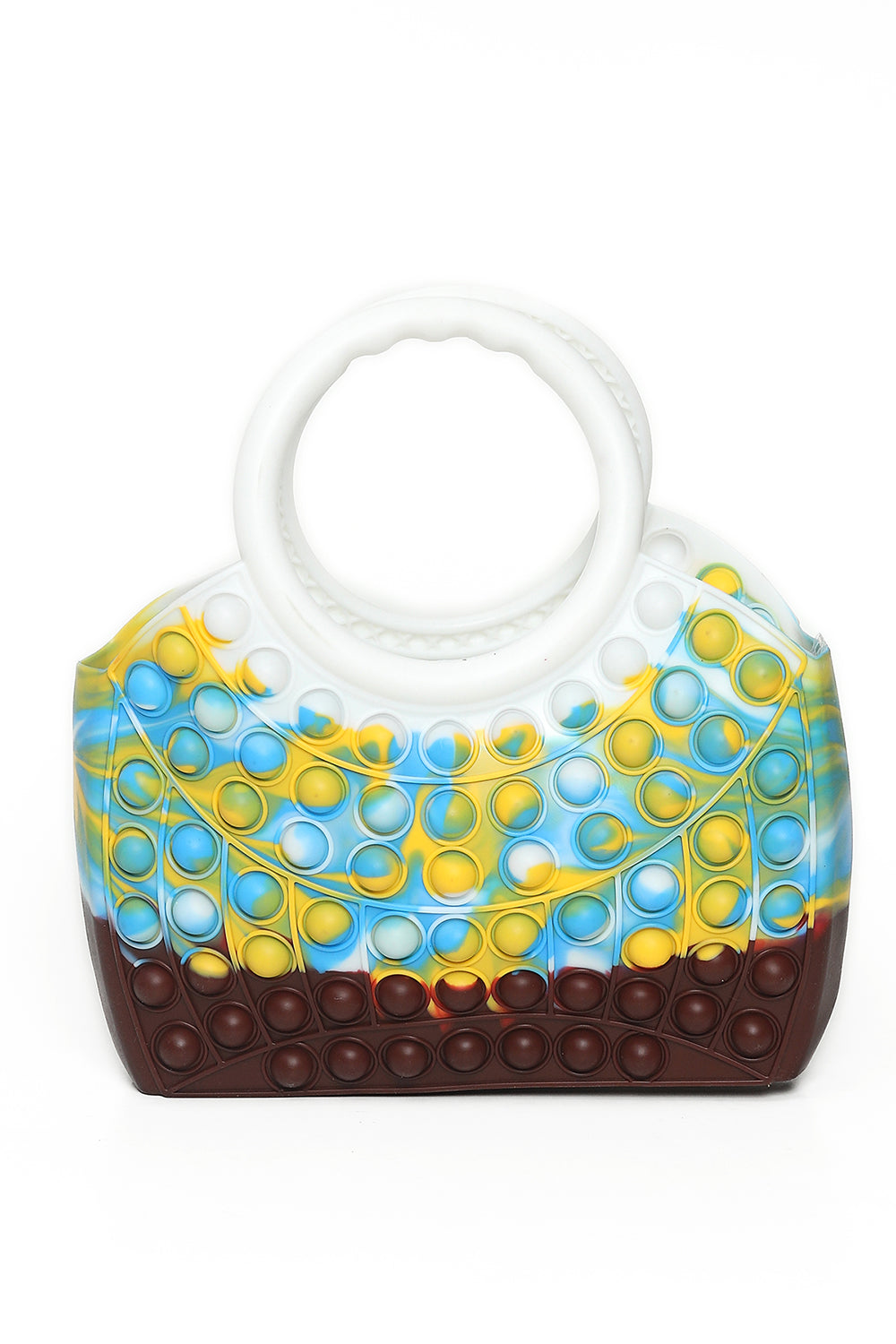 Nishat Linen - Yellow & Blue Popit Kids Bag-428332102-S22