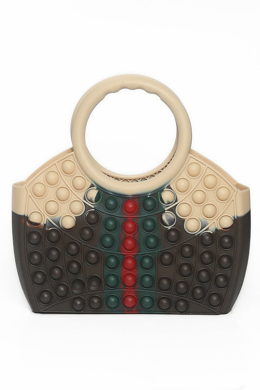Nishat Linen - Brown Popit Kids Bag-428332113-S22
