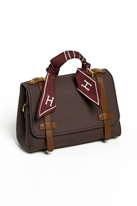 Nishat Linen - Coffee Shoulder Bag-428842117-S22