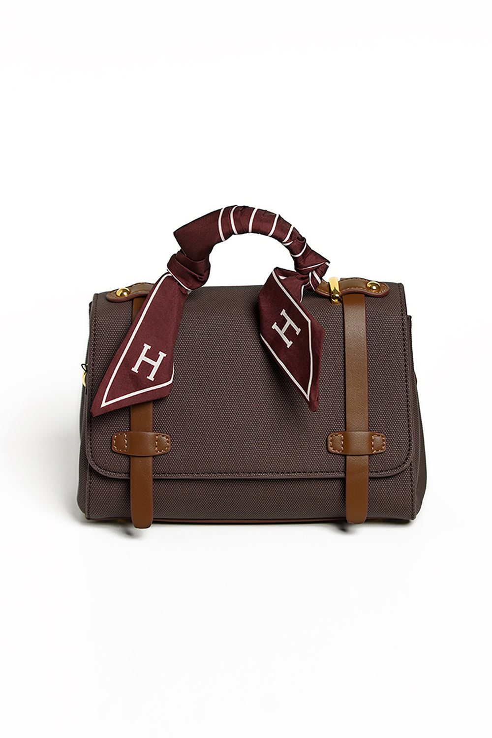 Nishat Linen - Coffee Shoulder Bag-428842117-S22
