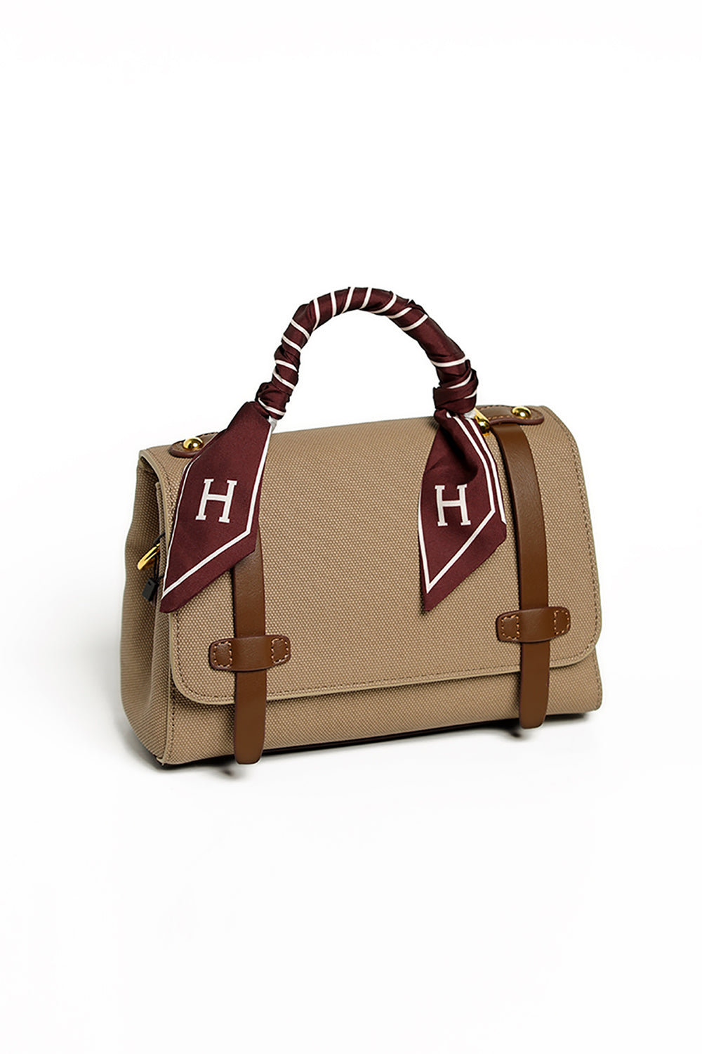 Nishat Linen - Khaki Shoulder Bag-428842130-S22