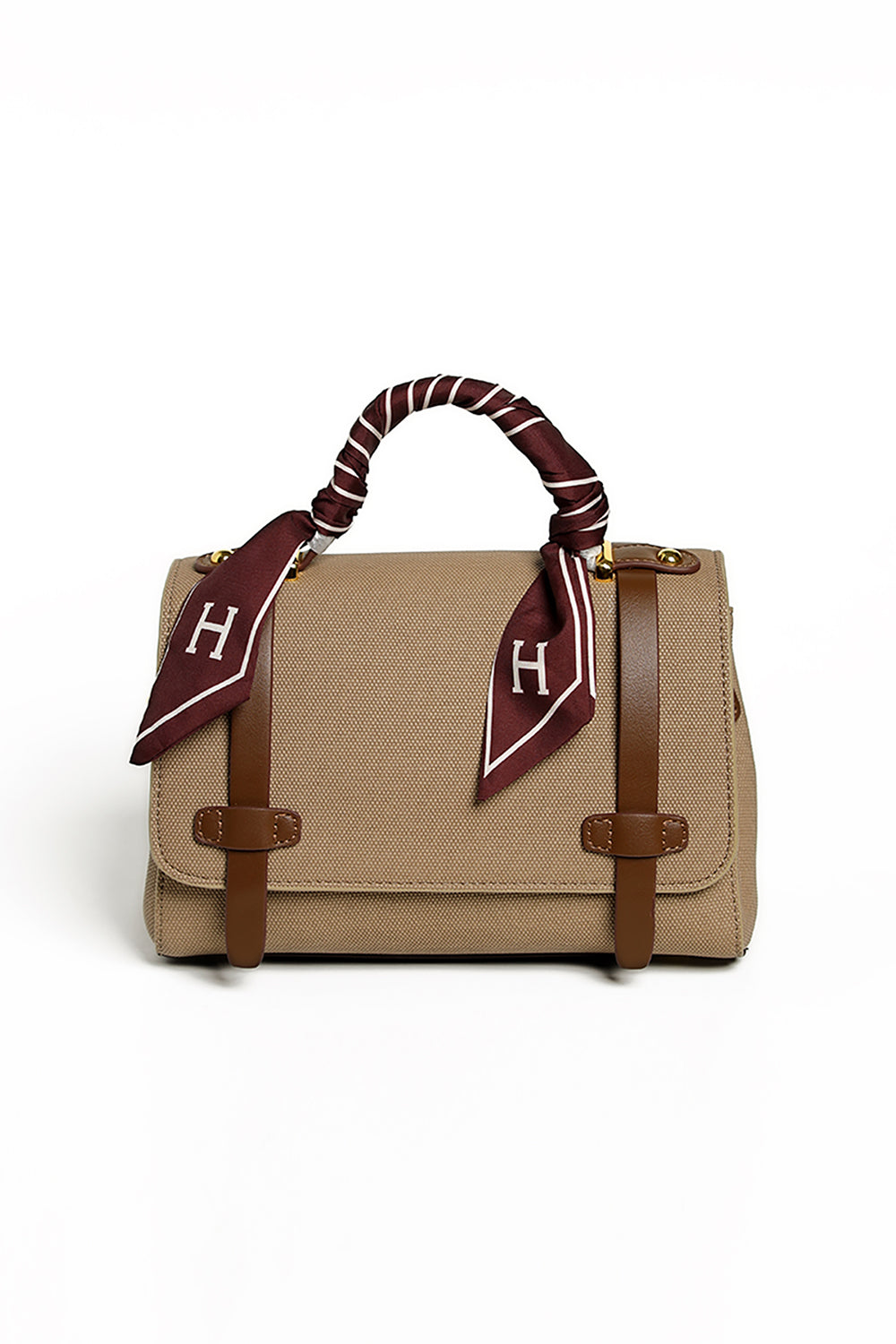 Nishat Linen - Khaki Shoulder Bag-428842130-S22