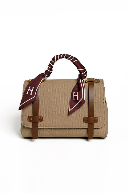 Nishat Linen - Khaki Shoulder Bag-428842130-S22