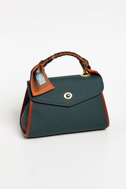 Nishat Linen - Navy Shoulder Bag-428862121-S22